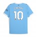 Manchester City Rayan Cherki #10 Hjemmedrakt 2025-26 Korte ermer